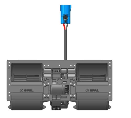 více - Ventilátor výparníku 020-BBL331P/N-95, 24V, SPAL